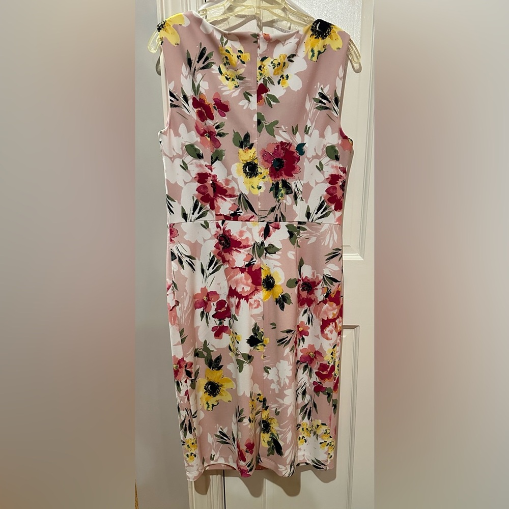 Apt. 9 Pink Floral Dress - Picture 3 of 3